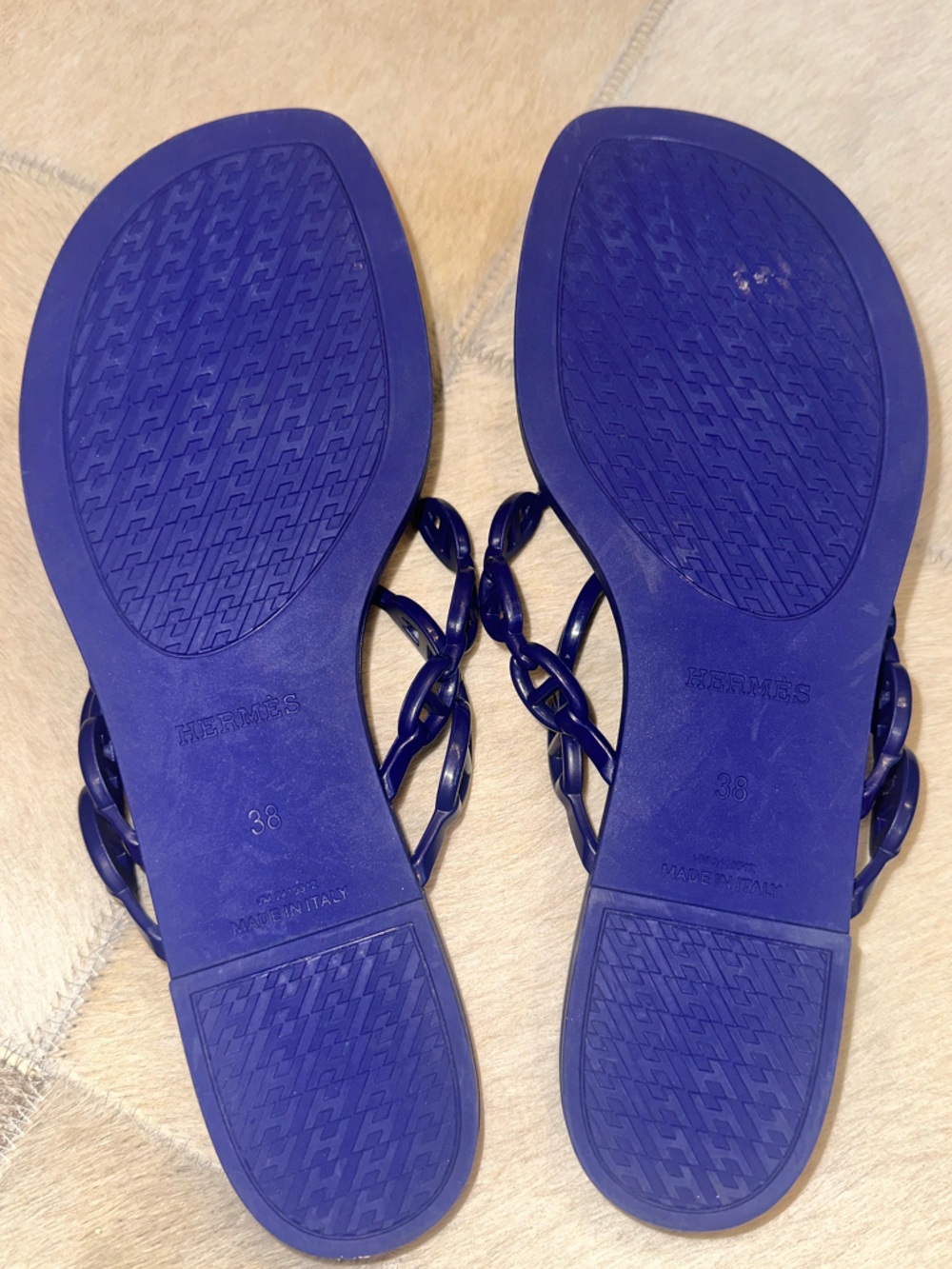 Hermes Island Sandal (Blue) - Picture 8 of 10